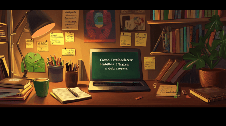 Como Estabelecer Hábitos de Estudo Eficazes: O Guia Completo