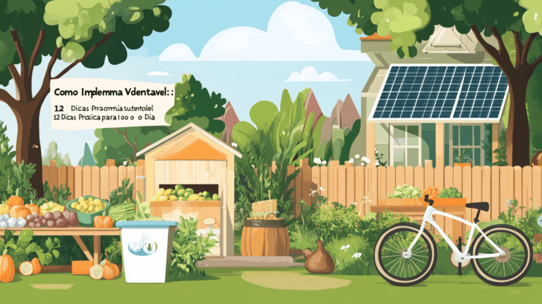 Como Implementar uma Vida Sustentável: 12 Dicas Práticas para o Dia a Dia