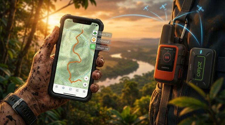 Melhores Apps de Mapas Offline e Comunicações por Satélite